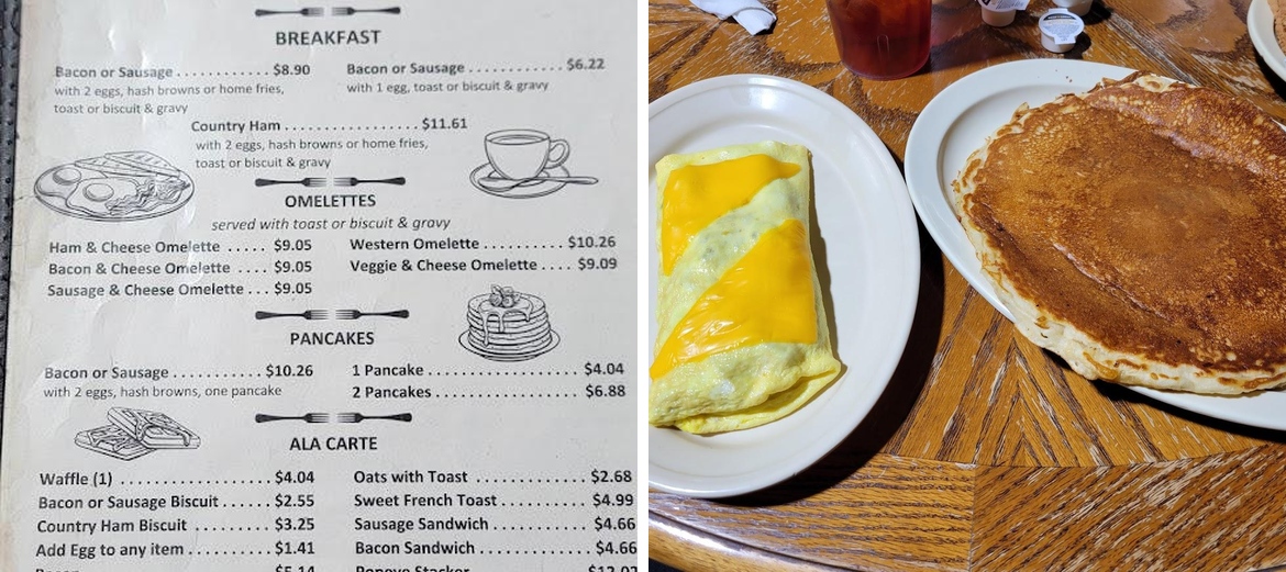 Jo Jo's Cafe Menu