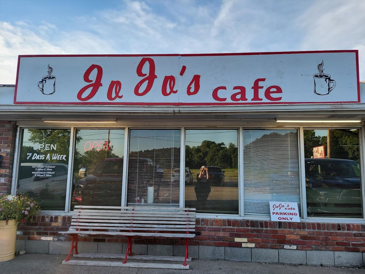 Jo Jo's Cafe Menu